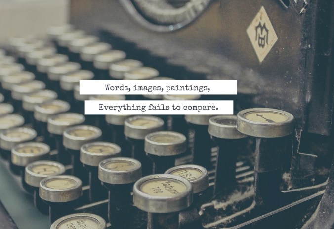 Words, images, paintings,