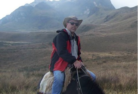horseback in Ecuador