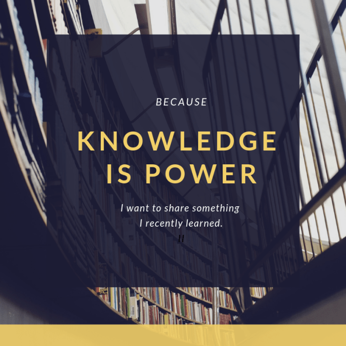 knowledge os power